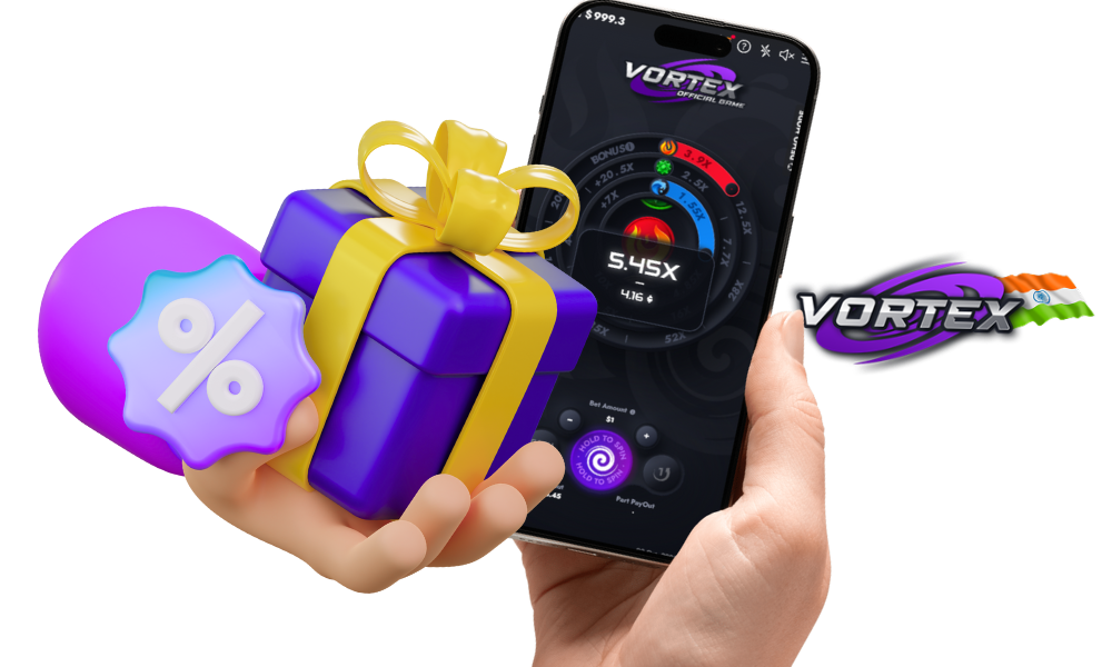 Check out the possible bonuses for playing Vortex